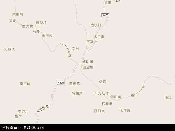 螺岗镇地图 - 螺岗镇电子地图 - 螺岗镇高清地图 - 2024年螺岗镇地图