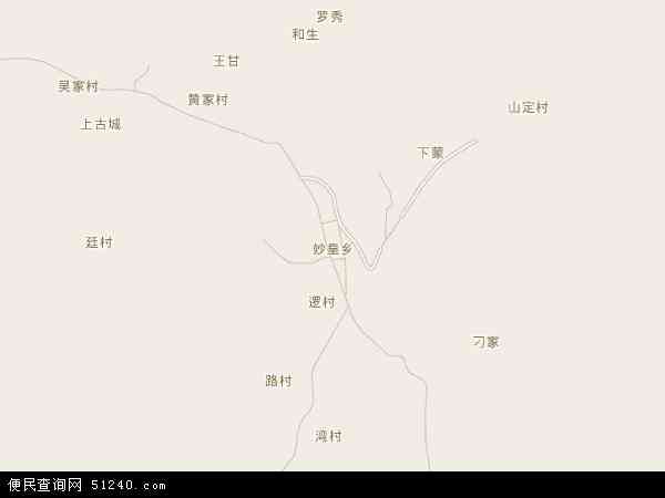 妙皇乡地图 - 妙皇乡电子地图 - 妙皇乡高清地图 - 2024年妙皇乡地图