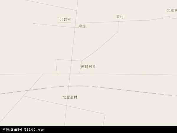 南韩村乡地图 - 南韩村乡电子地图 - 南韩村乡高清地图 - 2024年南韩村乡地图