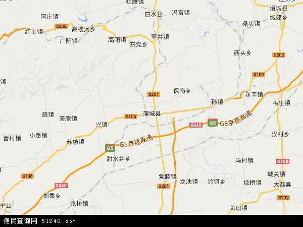 蒲城县地图 - 蒲城县电子地图 - 蒲城县高清地图 - 2024年蒲城县地图