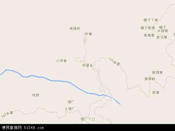 平掌乡地图 - 平掌乡电子地图 - 平掌乡高清地图 - 2024年平掌乡地图