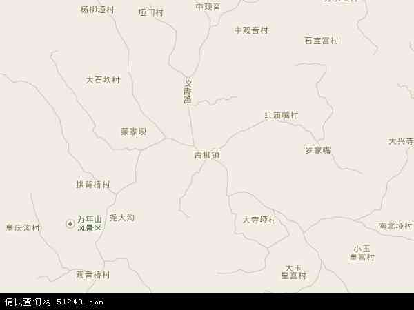 青狮镇地图 - 青狮镇电子地图 - 青狮镇高清地图 - 2024年青狮镇地图