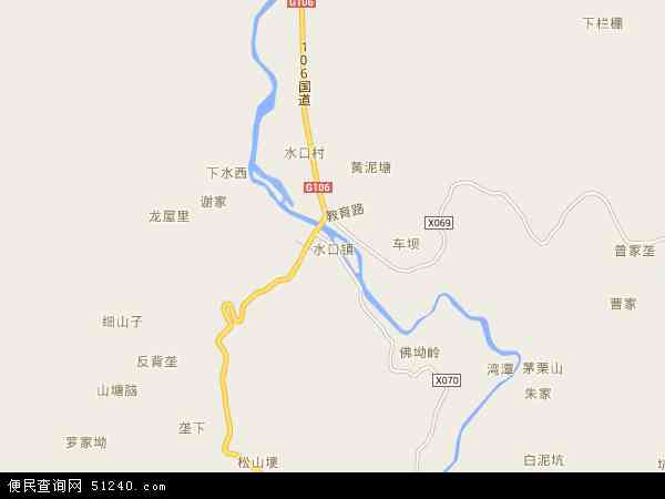 开平水口镇地图图片