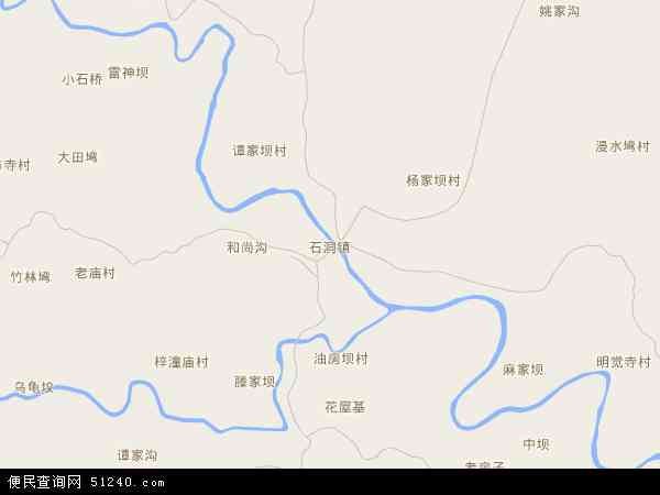 石洞镇地图 - 石洞镇电子地图 - 石洞镇高清地图 - 2024年石洞镇地图