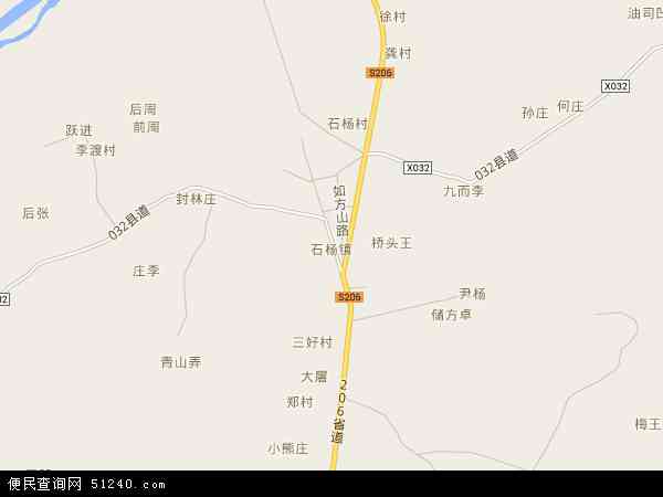 石杨镇地图 - 石杨镇电子地图 - 石杨镇高清地图 - 2024年石杨镇地图