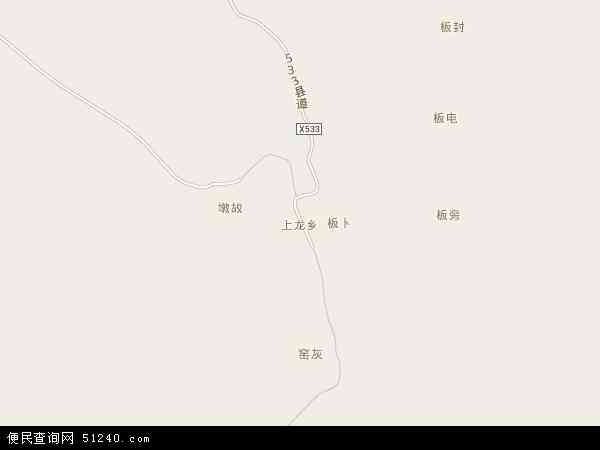 上龙乡地图 - 上龙乡电子地图 - 上龙乡高清地图 - 2024年上龙乡地图