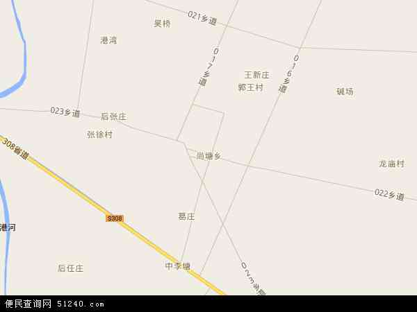 尚塘乡地图 - 尚塘乡电子地图 - 尚塘乡高清地图 - 2024年尚塘乡地图