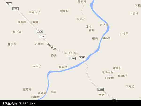 苏仙石乡地图 - 苏仙石乡电子地图 - 苏仙石乡高清地图 - 2024年苏仙石乡地图
