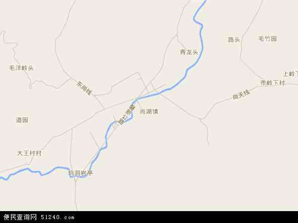 尚湖镇地图 - 尚湖镇电子地图 - 尚湖镇高清地图 - 2024年尚湖镇地图