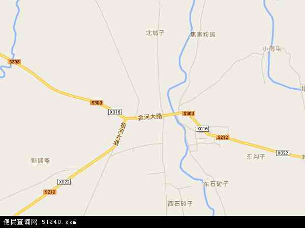 九台县各乡镇地图图片