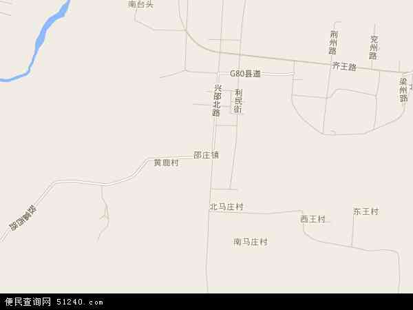 邵庄镇地图 - 邵庄镇电子地图 - 邵庄镇高清地图 - 2024年邵庄镇地图