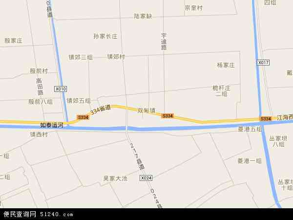 双甸镇地图 - 双甸镇电子地图 - 双甸镇高清地图 - 2024年双甸镇地图