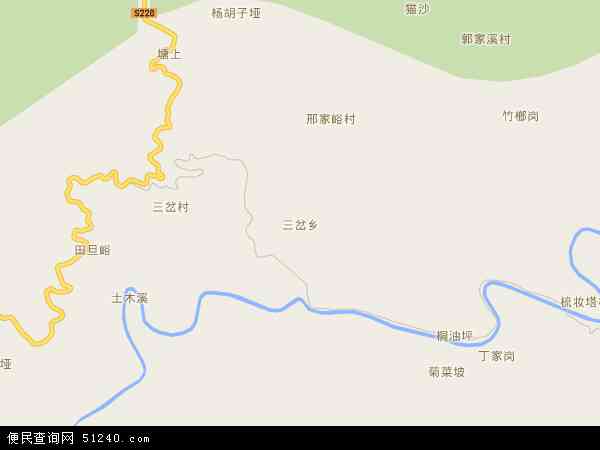 三岔乡地图 - 三岔乡电子地图 - 三岔乡高清地图 - 2024年三岔乡地图