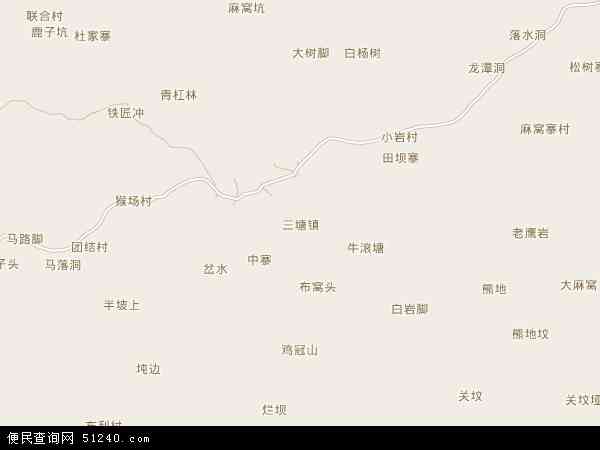 三塘镇地图 - 三塘镇电子地图 - 三塘镇高清地图 - 2024年三塘镇地图