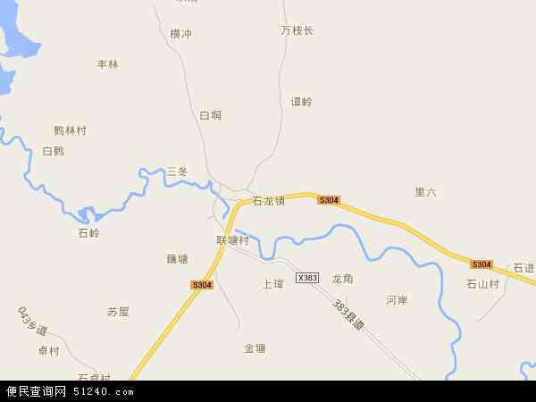 石龙镇地图 - 石龙镇电子地图 - 石龙镇高清地图 - 2024年石龙镇地图