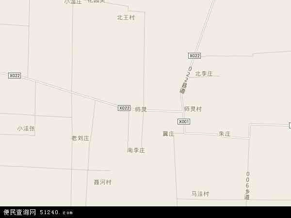 师灵镇地图 - 师灵镇电子地图 - 师灵镇高清地图 - 2024年师灵镇地图