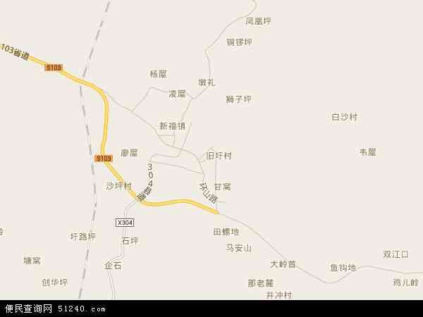 贞丰县沙坪镇地图图片