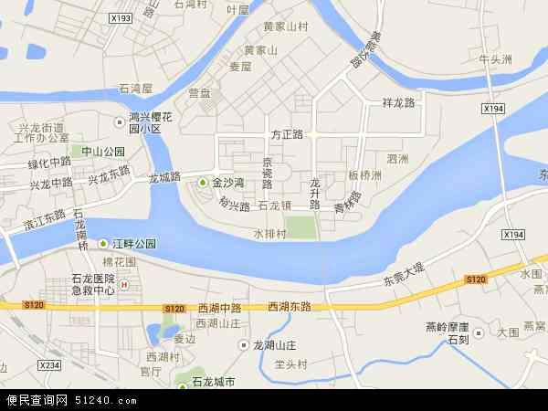 巴南区石龙镇地图图片