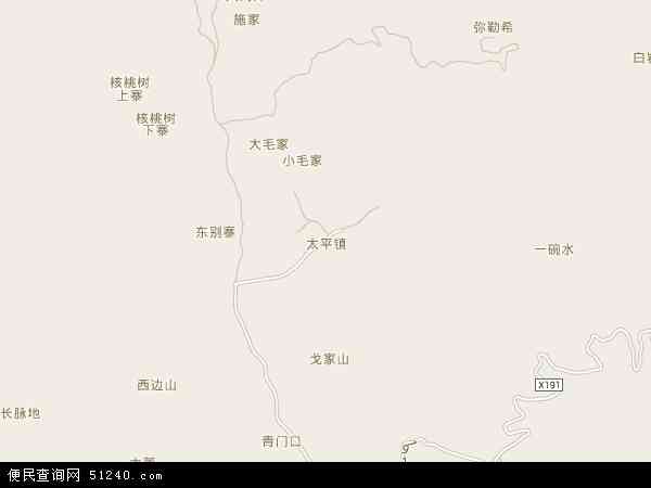 太平镇乡地图图片