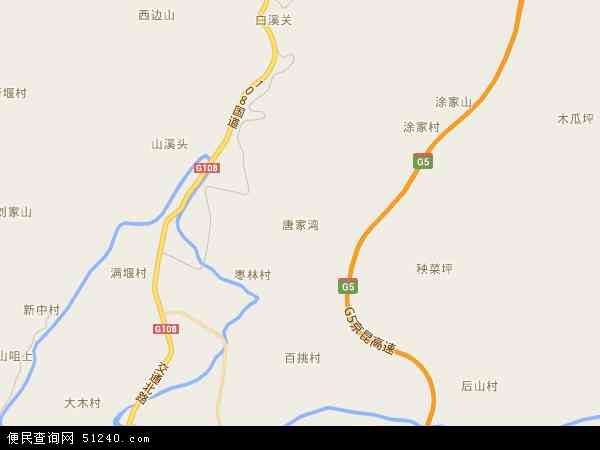 唐家镇地图 - 唐家镇电子地图 - 唐家镇高清地图 - 2024年唐家镇地图