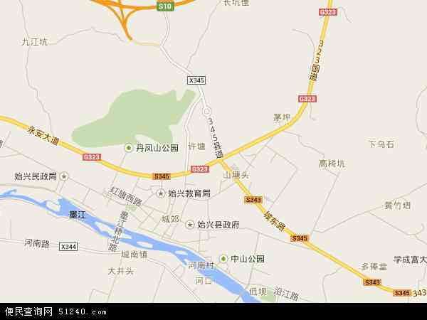 太平镇地图 