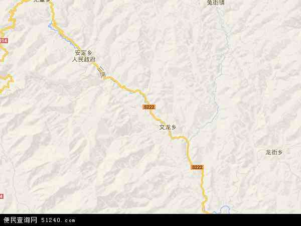 文龙镇地图 - 文龙镇电子地图 - 文龙镇高清地图 - 2024年文龙镇地图