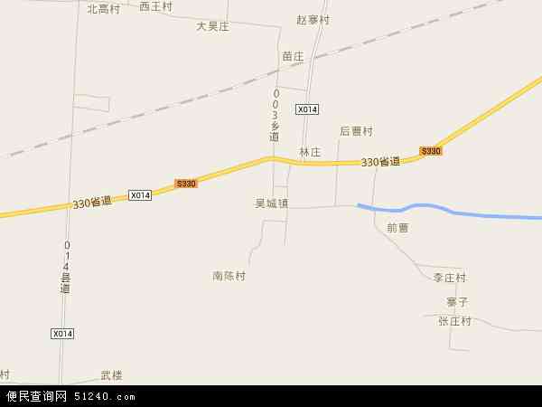 吴城镇地图 - 吴城镇电子地图 - 吴城镇高清地图 - 2024年吴城镇地图