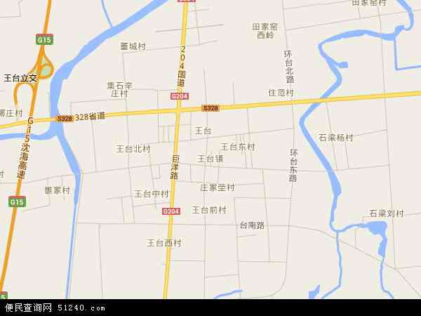 王台镇地图图片