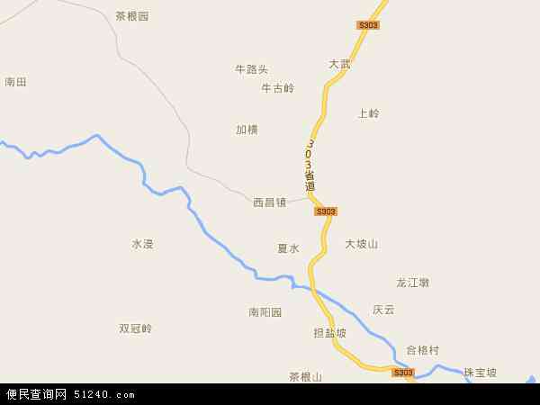 西昌镇地图 - 西昌镇电子地图 - 西昌镇高清地图 - 2024年西昌镇地图