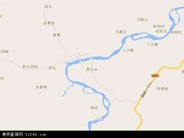 新化乡地图 - 新化乡电子地图 - 新化乡高清地图 - 2024年新化乡地图