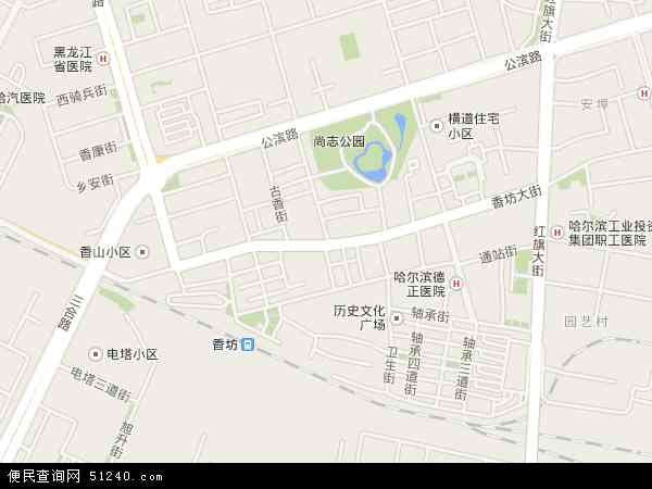 香坊大街地图 - 香坊大街电子地图 - 香坊大街高清地图 - 2024年香坊大街地图