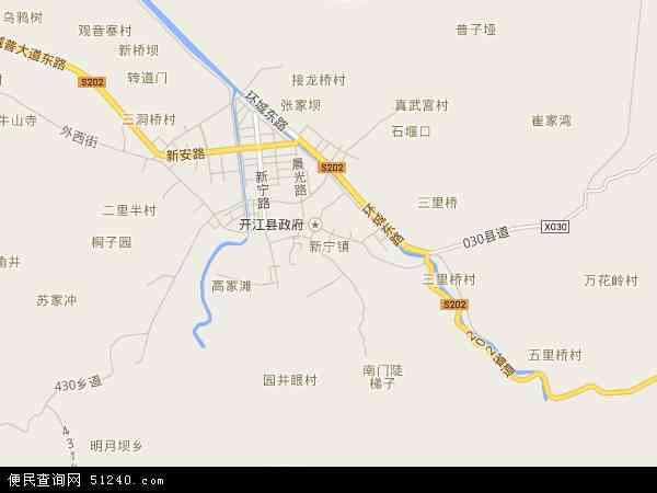 宁县新宁镇地图图片