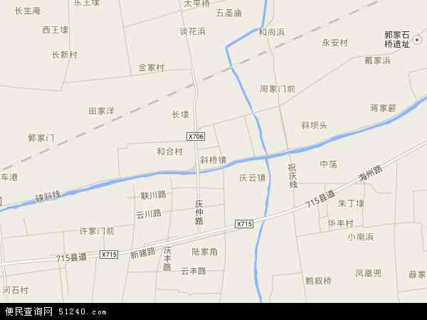 斜桥镇地图 - 斜桥镇电子地图 - 斜桥镇高清地图 - 2026年斜桥镇地图