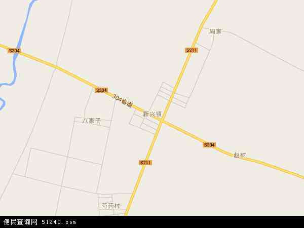 甘谷县新兴镇地图高清图片