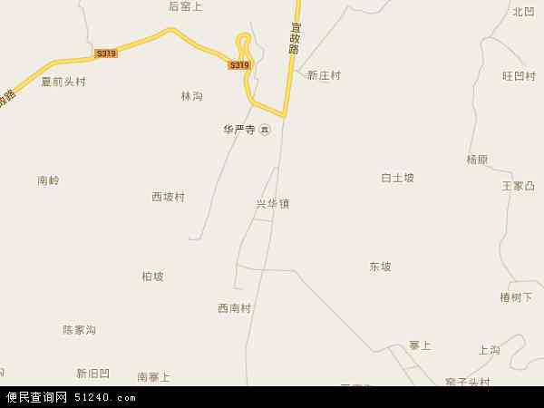 兴华镇地图 - 兴华镇电子地图 - 兴华镇高清地图 - 2024年兴华镇地图