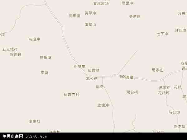 仙霞镇地图 - 仙霞镇电子地图 - 仙霞镇高清地图 - 2024年仙霞镇地图