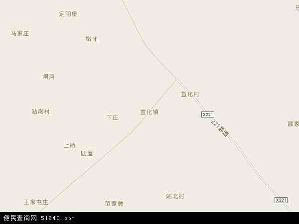 宣化镇地图 - 宣化镇电子地图 - 宣化镇高清地图 - 2024年宣化镇地图