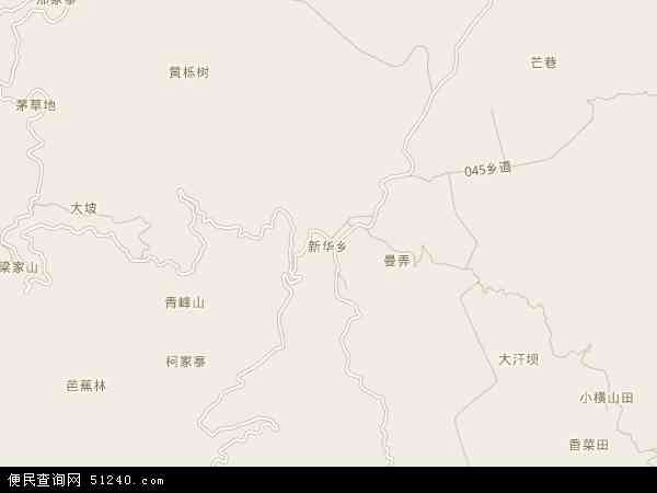 新华乡地图 - 新华乡电子地图 - 新华乡高清地图 - 2024年新华乡地图