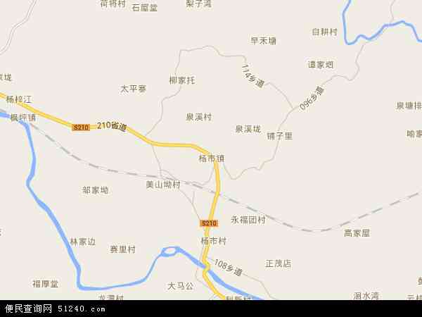 无锡市杨市镇地图图片