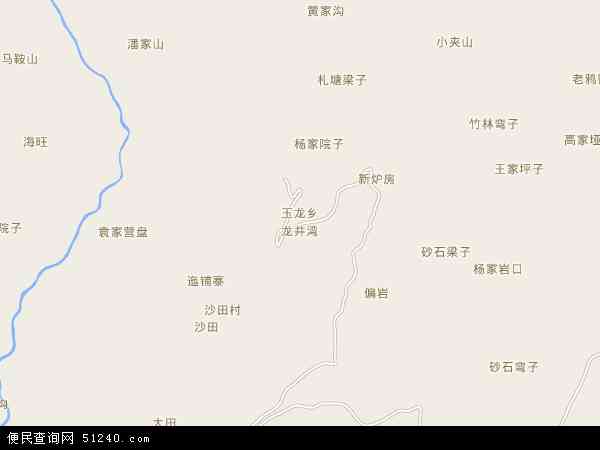 玉龙乡地图 - 玉龙乡电子地图 - 玉龙乡高清地图 - 2024年玉龙乡地图