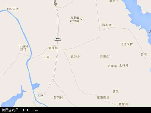 袁衝鄉地圖 - 袁衝鄉電子地圖 - 袁衝鄉高清地圖 - 2021年袁衝鄉地圖