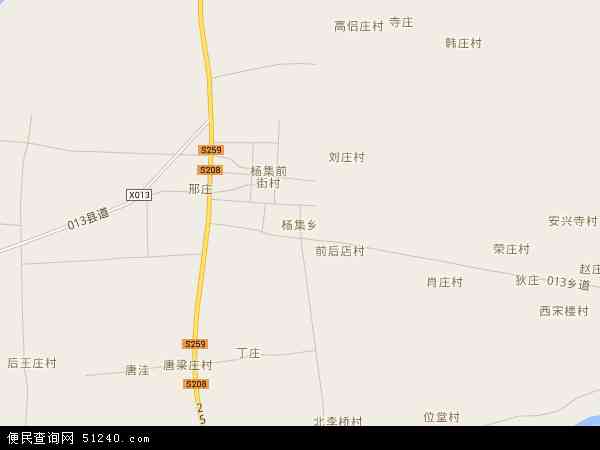 杨集乡地图 - 杨集乡电子地图 - 杨集乡高清地图 - 2024年杨集乡地图