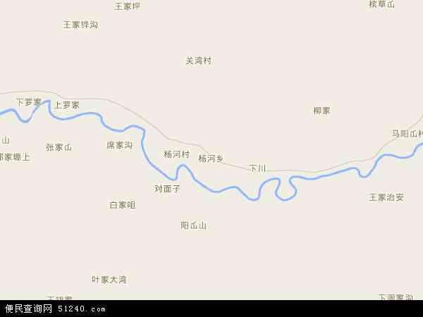 杨河乡地图 - 杨河乡电子地图 - 杨河乡高清地图 - 2024年杨河乡地图