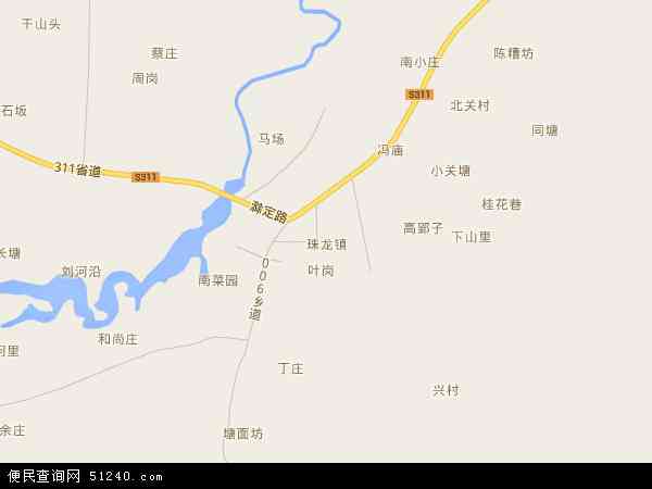 珠龙镇地图 - 珠龙镇电子地图 - 珠龙镇高清地图 - 2024年珠龙镇地图