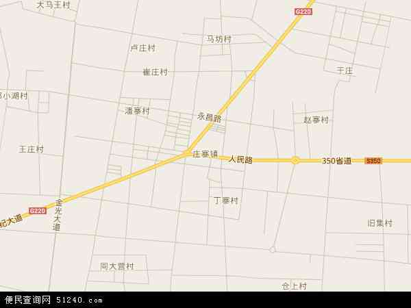中国 山东省 菏泽市 曹县 庄寨镇庄寨镇卫星地图 本站收录有:2021庄寨