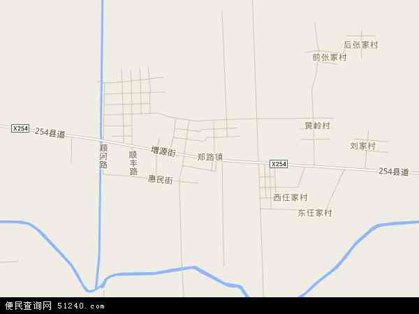 郑路镇地图 - 郑路镇电子地图 - 郑路镇高清地图 - 2024年郑路镇地图