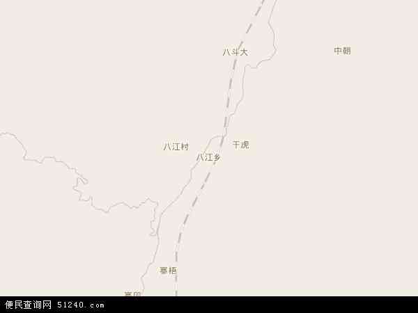 八江乡地图 - 八江乡电子地图 - 八江乡高清地图 - 2024年八江乡地图