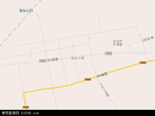 宝龙山镇地图 - 宝龙山镇电子地图 - 宝龙山镇高清地图 - 2024年宝龙山镇地图
