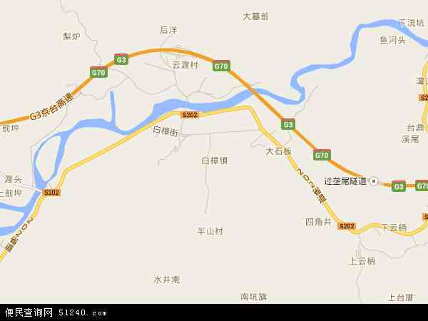 白樟镇地图 - 白樟镇电子地图 - 白樟镇高清地图 - 2024年白樟镇地图
