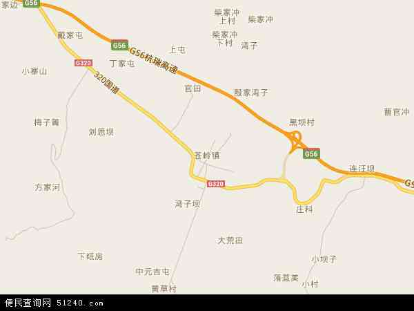 苍岭镇地图 - 苍岭镇电子地图 - 苍岭镇高清地图 - 2024年苍岭镇地图